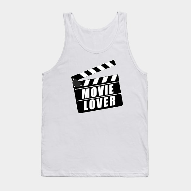 Movie Lover Clapperboard Tank Top by TMBTM